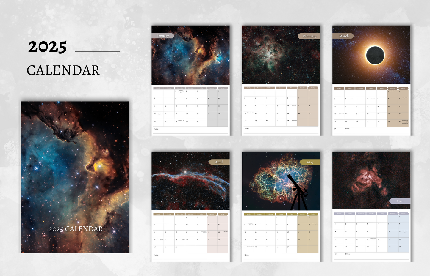 Astronomy Calendar 2025