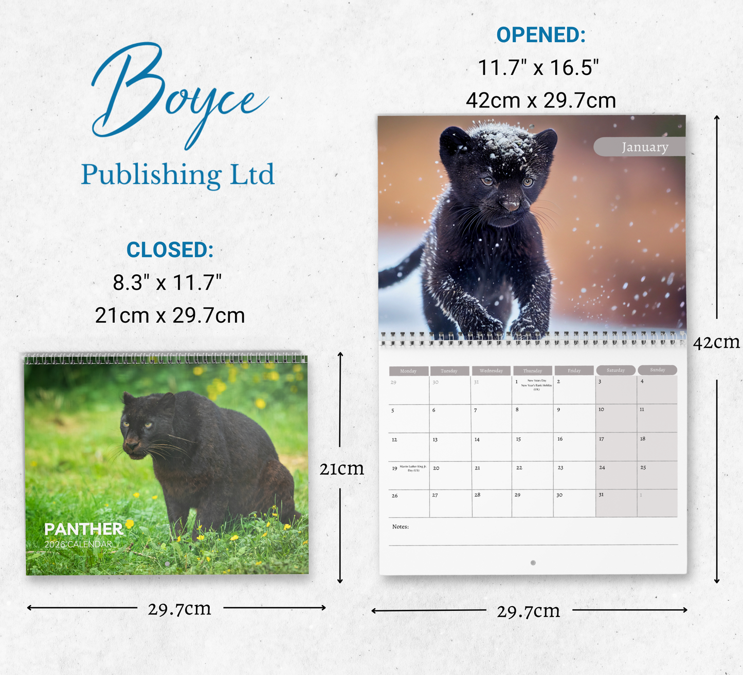 Panther Calendar 2026