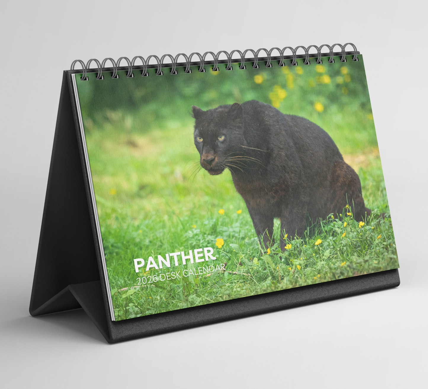 Panther Desk Calendar 2026-2027