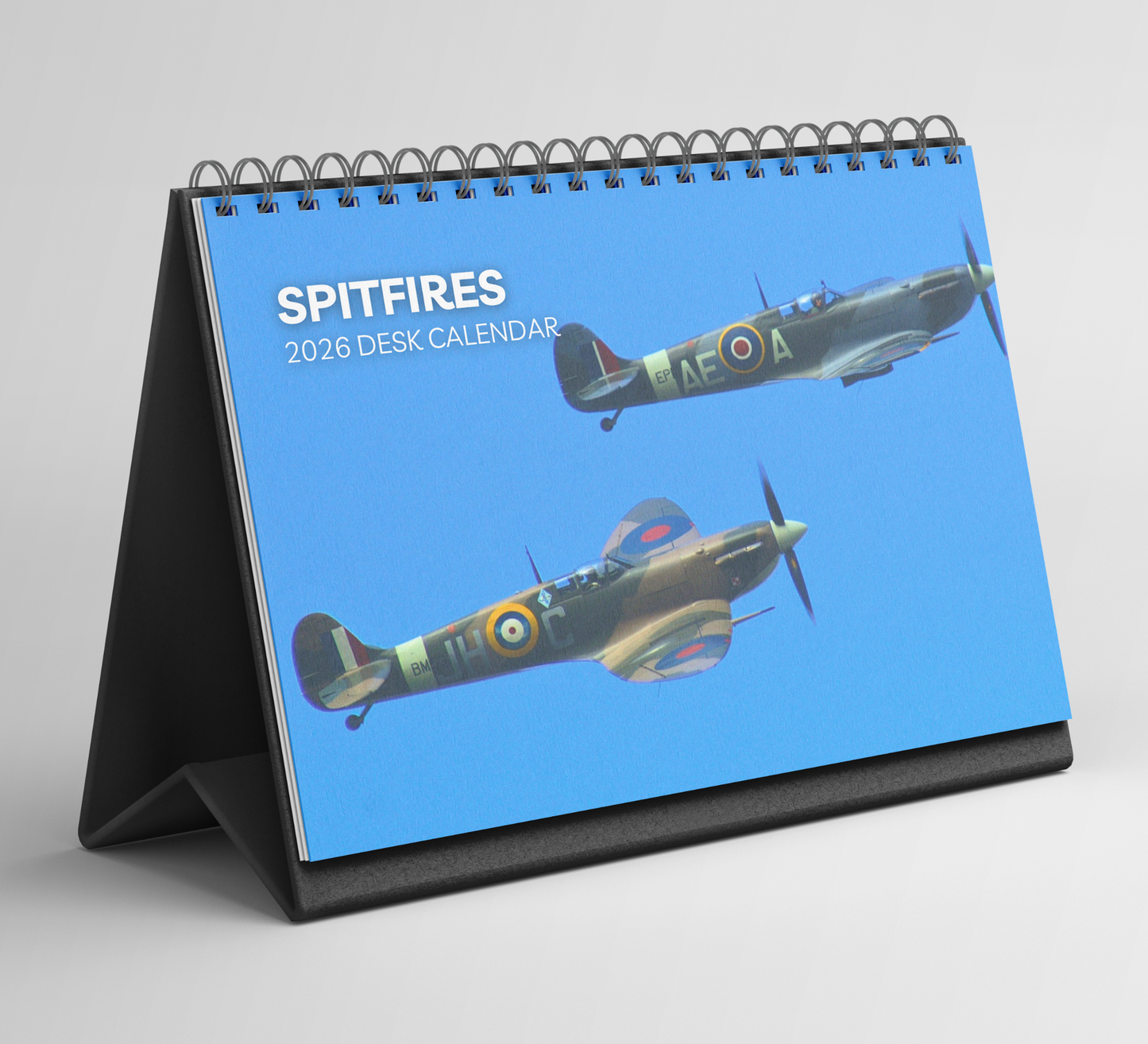 Spitfires Desk Calendar 2026-2027
