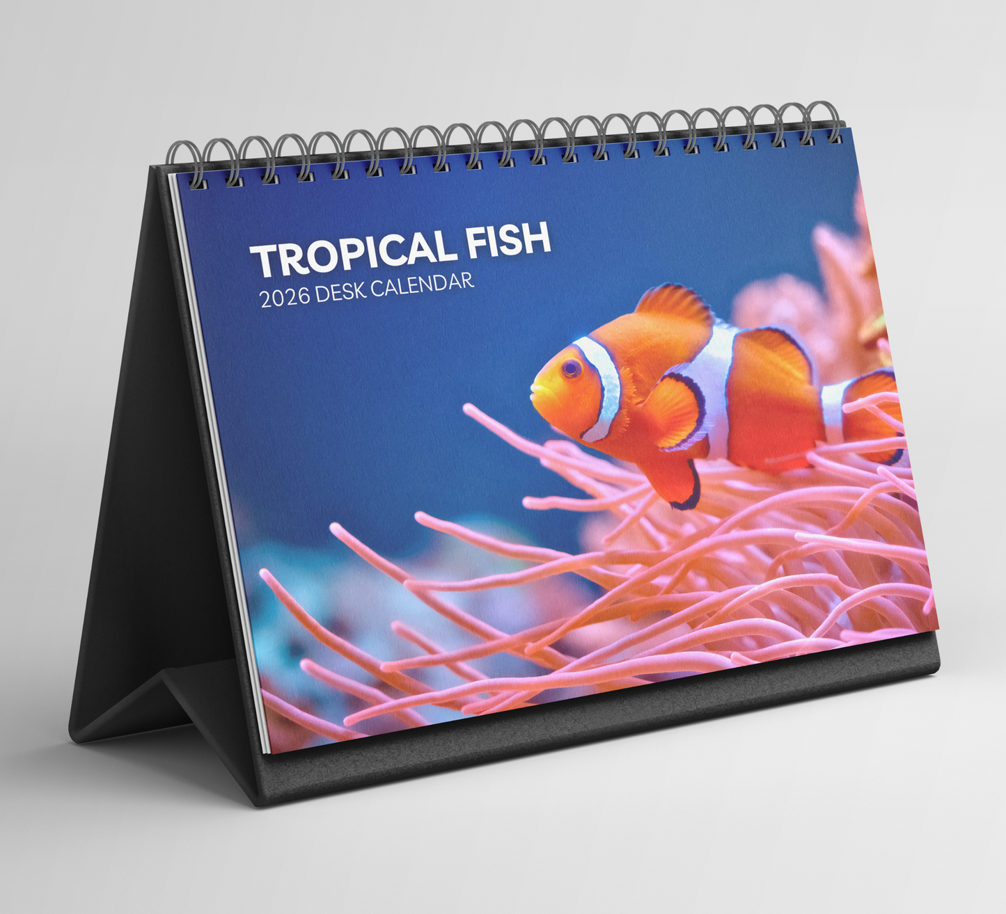 Tropical Fish Desk Calendar 2026-2027
