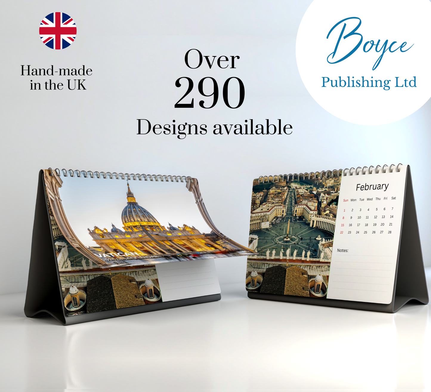 Vatican Desk Calendar 2026-2027