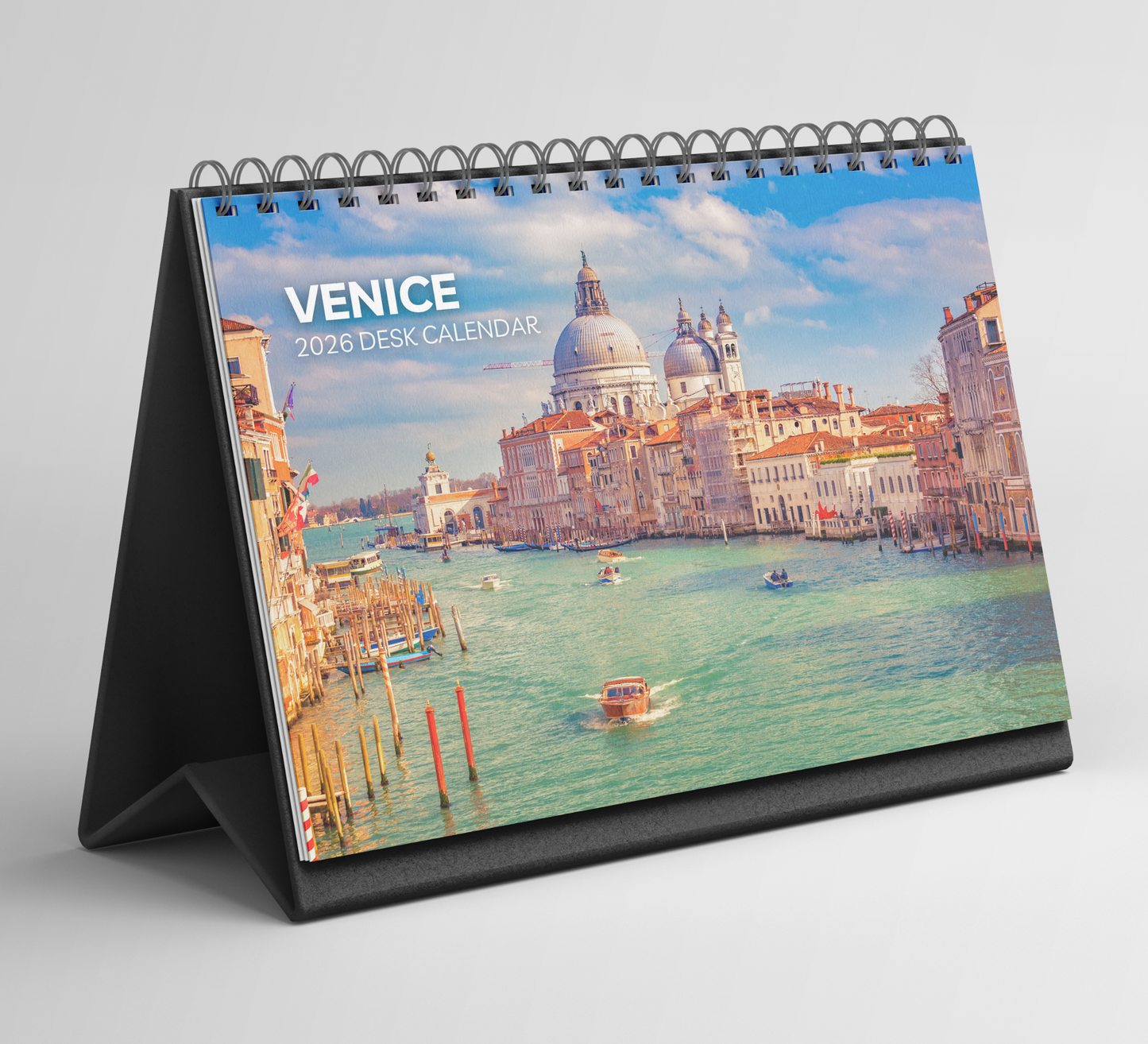 Venice Desk Calendar 2026-2027