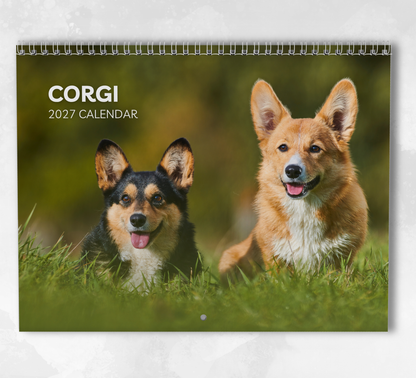 Corgi Calendar 2027
