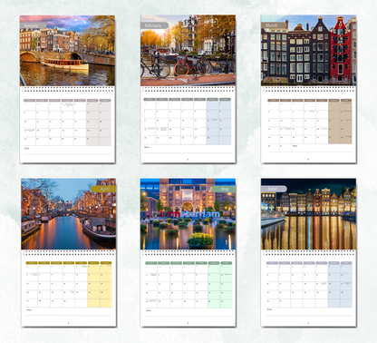 Amsterdam Calendar 2027