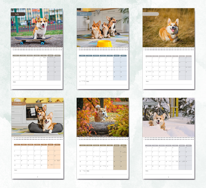 Corgi Calendar 2027