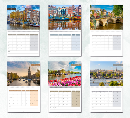 Amsterdam Calendar 2027