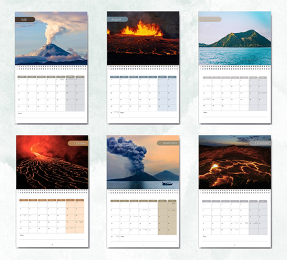 Volcano Calendar 2027