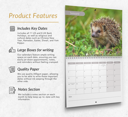 British Wildlife Calendar 2027
