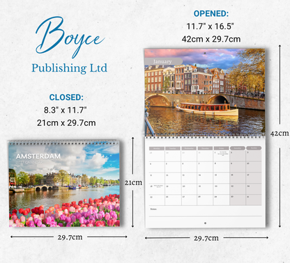 Amsterdam Calendar 2027