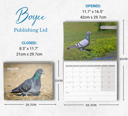 Pigeon Calendar 2027
