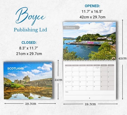 Scotland Calendar 2027
