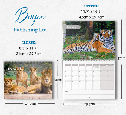 Big Cat Calendar 2027