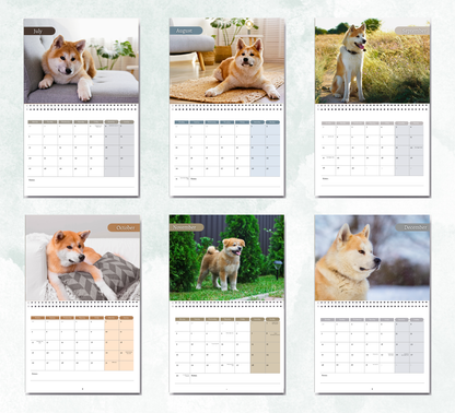 Akita Calendar 2027