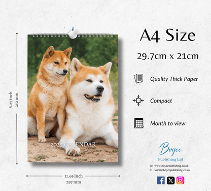 Akita Calendar 2025