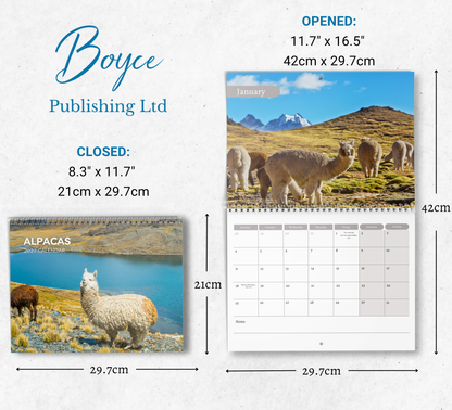 Alpacas Calendar 2027