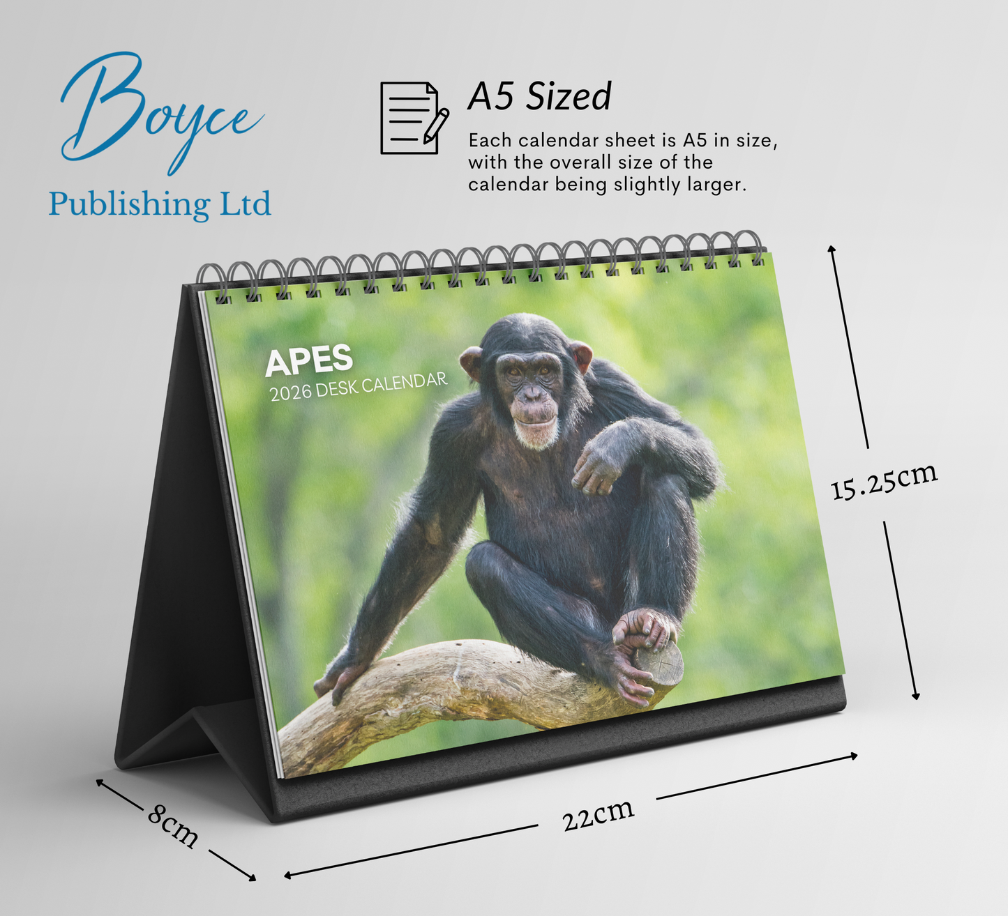 Ape Desk Calendar 2026-2027