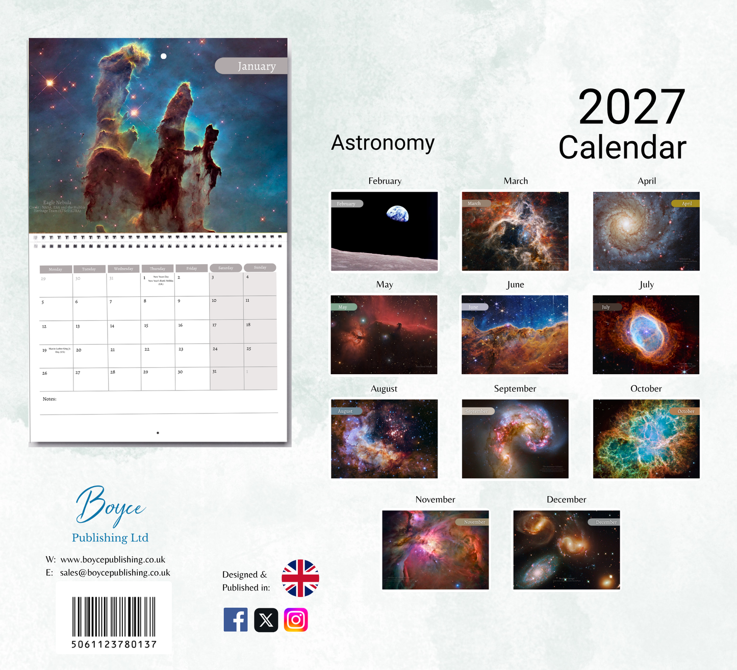 Astronomy Calendar 2027