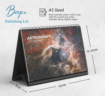 Astronomy Desk Calendar 2027-2028