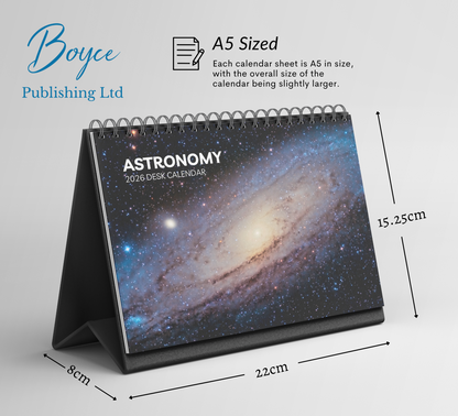 Astronomy Desk Calendar 2026-2027