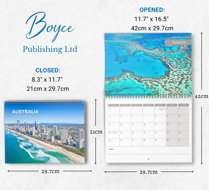 Australia Calendar 2027