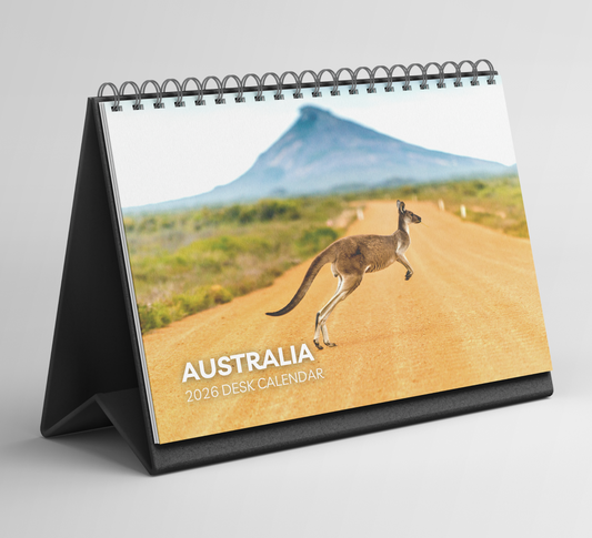 Australia Desk Calendar 2026-2027