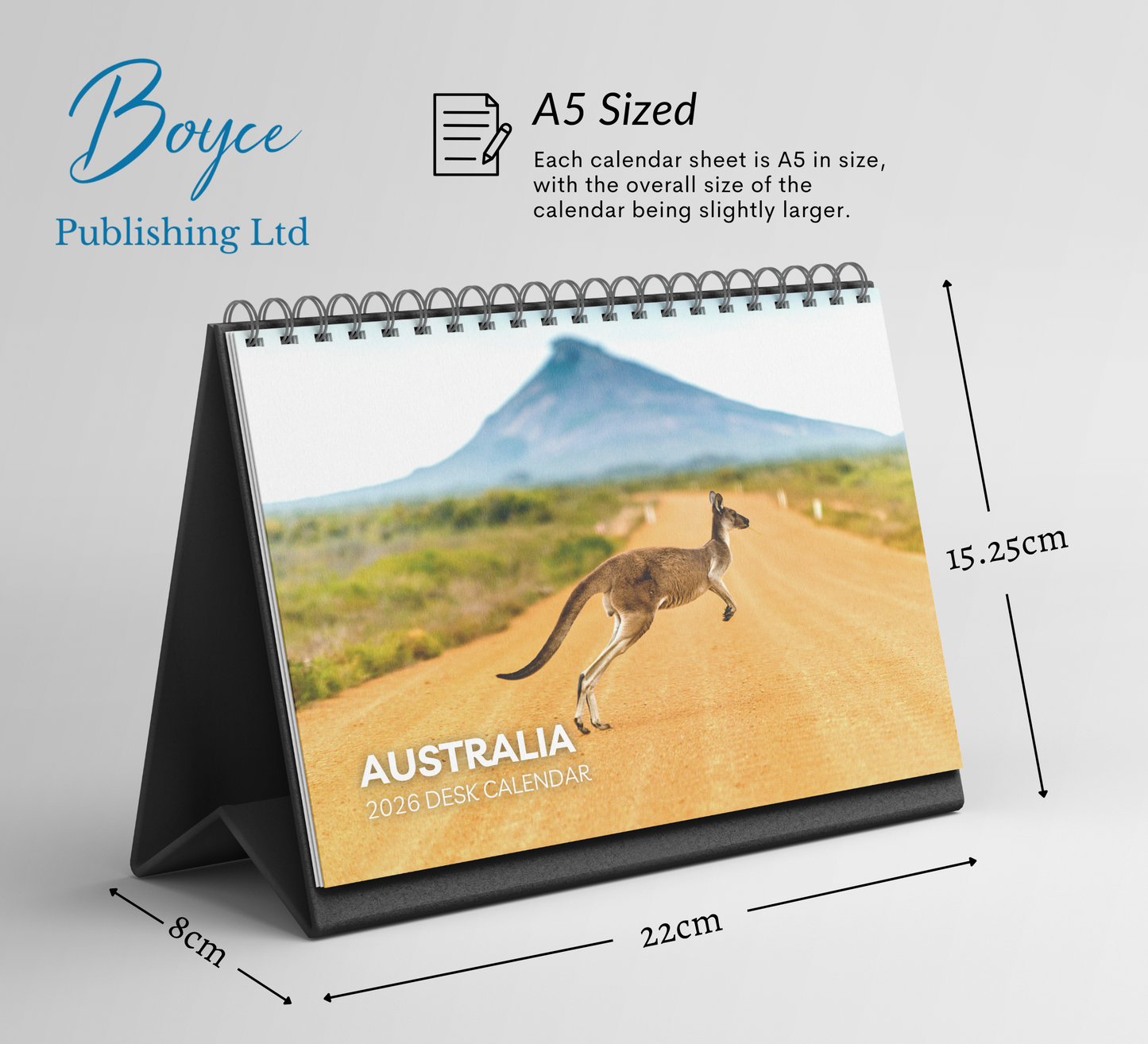 Australia Desk Calendar 2026-2027