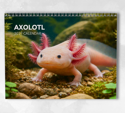 Axolotl Calendar 2027