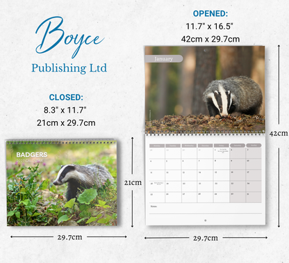 Badger Calendar 2027