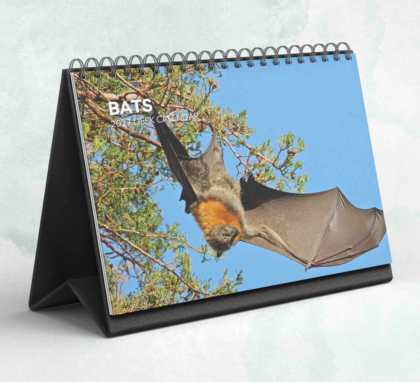 Bat Desk Calendar 2027-2028