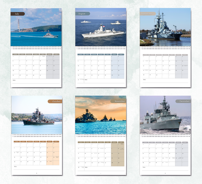 Battleships Calendar 2027