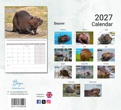 Beaver Calendar 2027