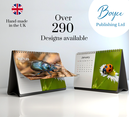 Beetles Desk Calendar 2026-2027
