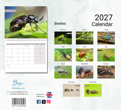 Beetles Calendar 2027
