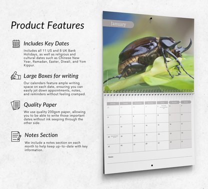 Beetles Calendar 2027