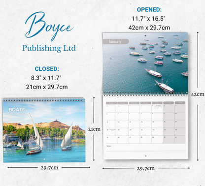 Boats Calendar 2027
