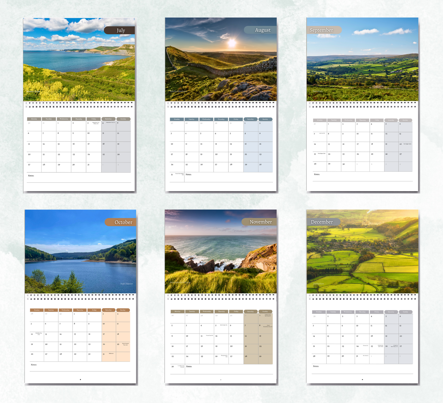 British Landscapes Calendar 2027