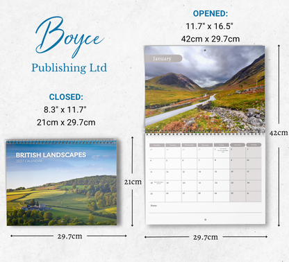 British Landscapes Calendar 2027