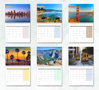 California Calendar 2027
