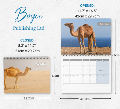 Camel Calendar 2026