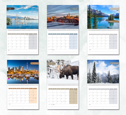 Canada Calendar 2026