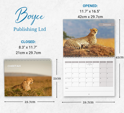 Cheetah Calendar 2026