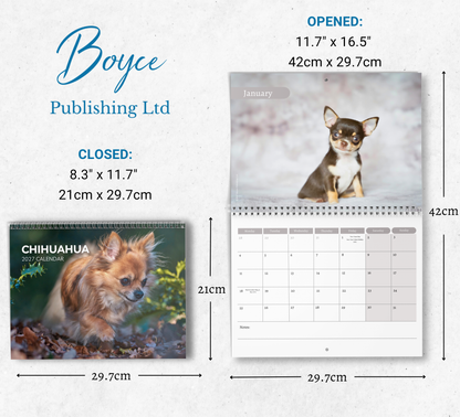 Chihuahua Calendar 2027