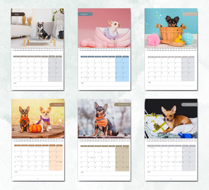 Chihuahua Calendar 2026