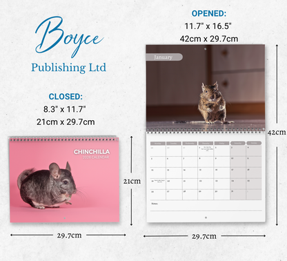 Chinchilla Calendar 2026