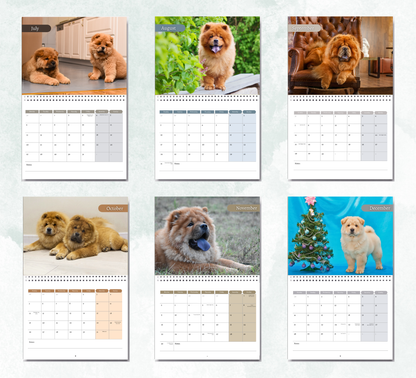 Chow Chow Calendar 2027