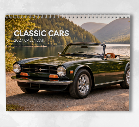 Classic Cars Calendar 2027