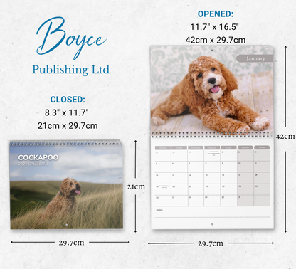 Cockapoo Calendar 2026
