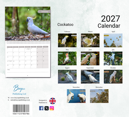Cockatoo Calendar 2027