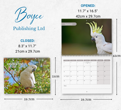 Cockatoo Calendar 2026